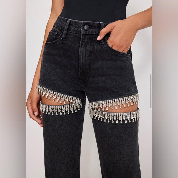 NWT Good American Straight Diamond Jeans - Picture 2 of 3